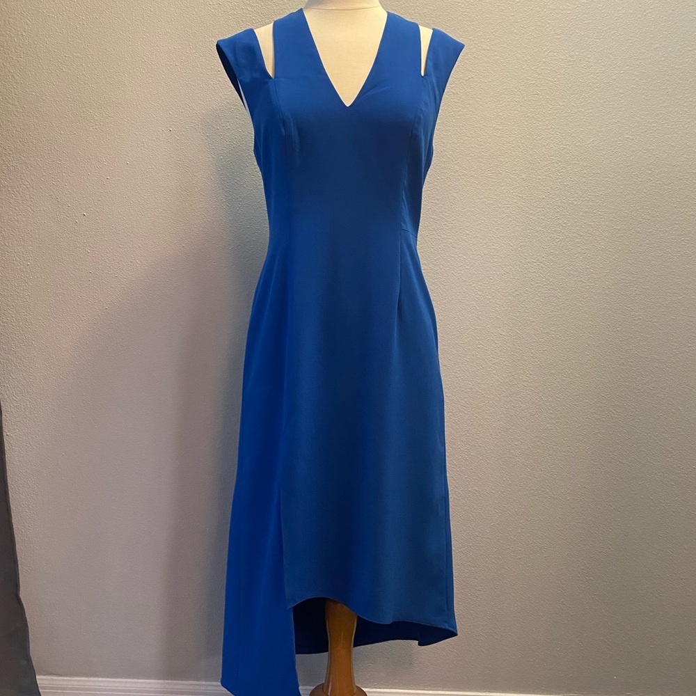 Halston Heritage blue dress S